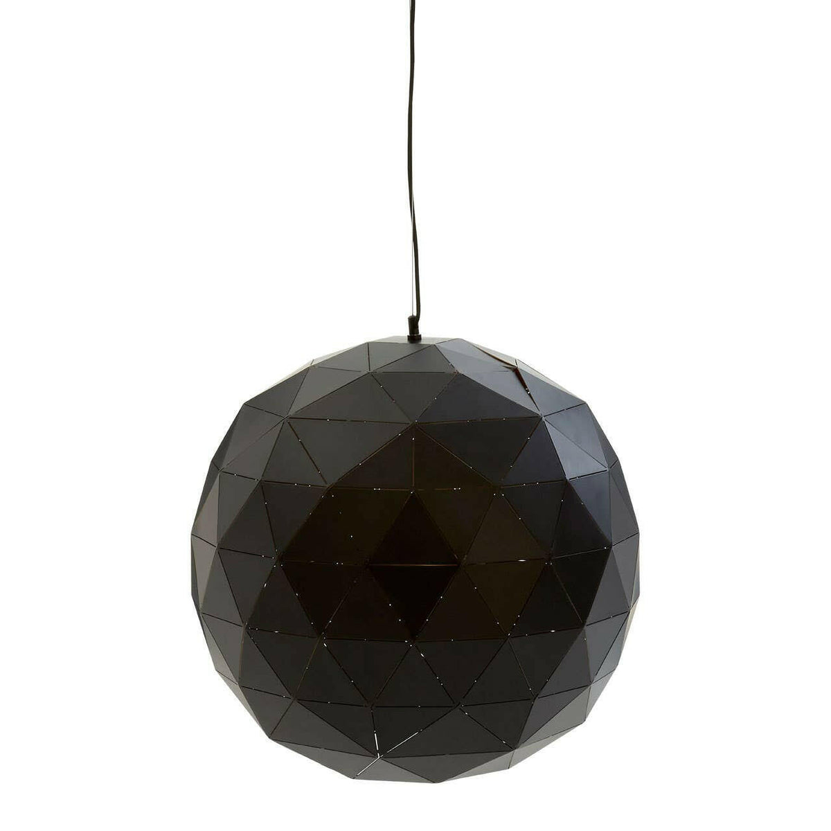 Mateo Large Black And Copper Pendant Light.