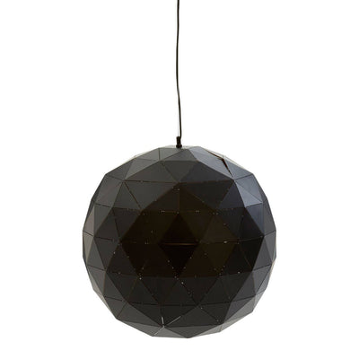 Noosa & Co. Lighting Mateo Large Black And Copper Pendant Light House of Isabella UK