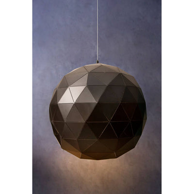 Noosa & Co. Lighting Mateo Large Black And Copper Pendant Light House of Isabella UK