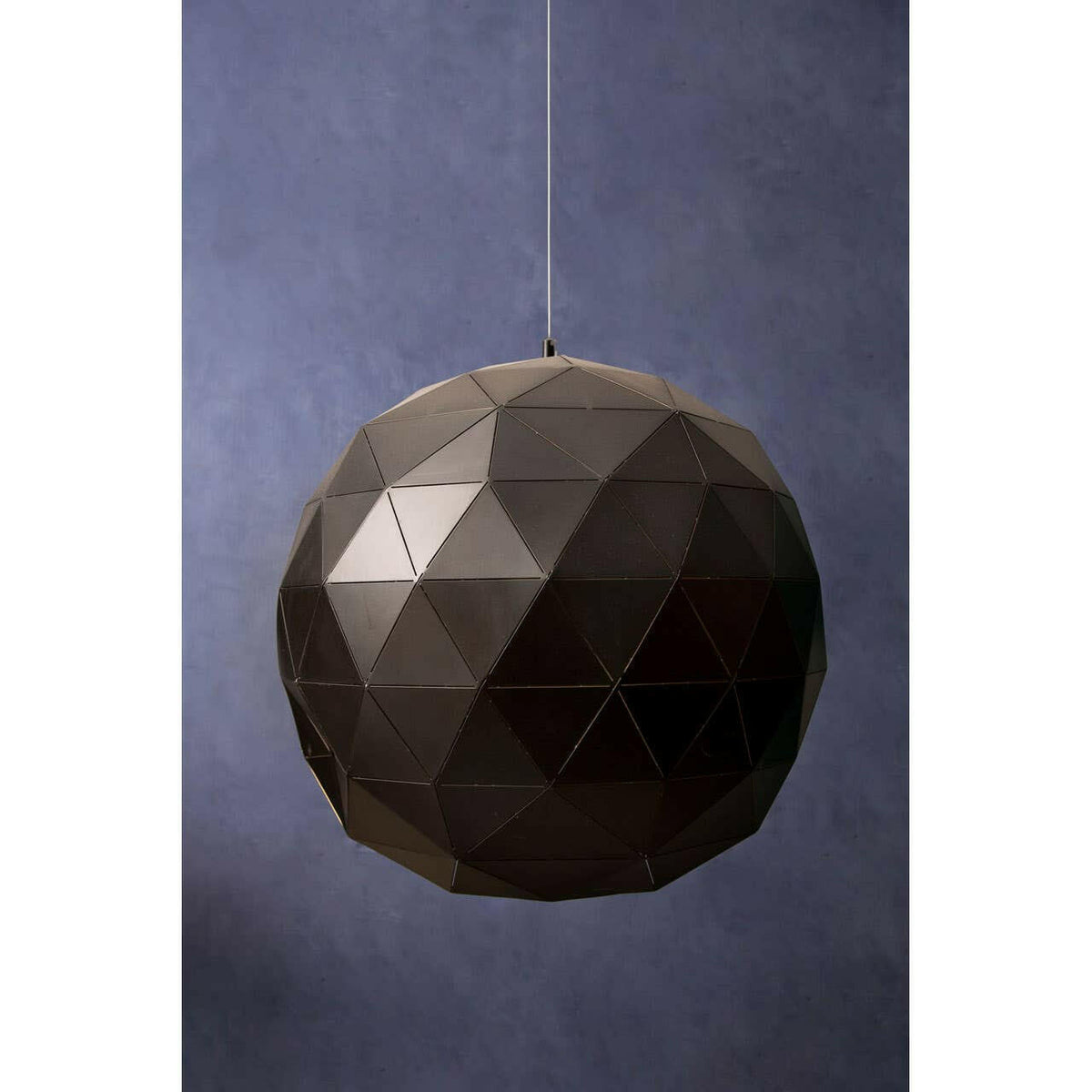 Mateo Large Black And Copper Pendant Light.