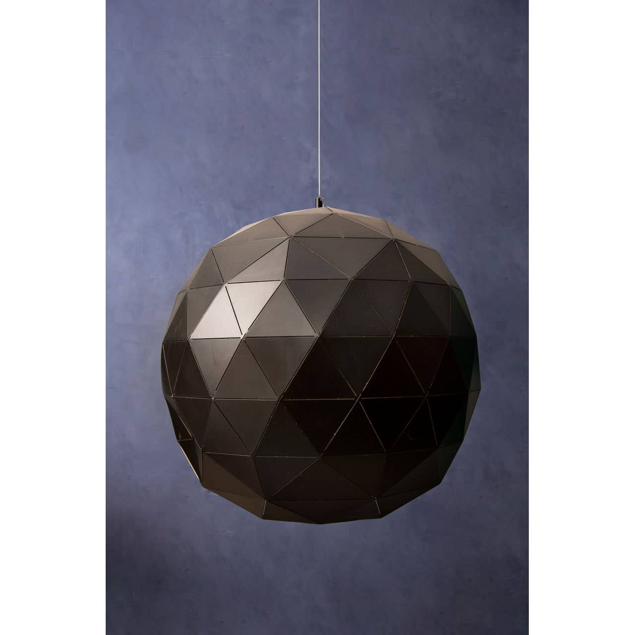 Noosa & Co. Lighting Mateo Large Black And Copper Pendant Light House of Isabella UK