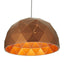Mateo Large Coffee Dome Pendant Light.