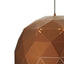 Mateo Large Coffee Dome Pendant Light.