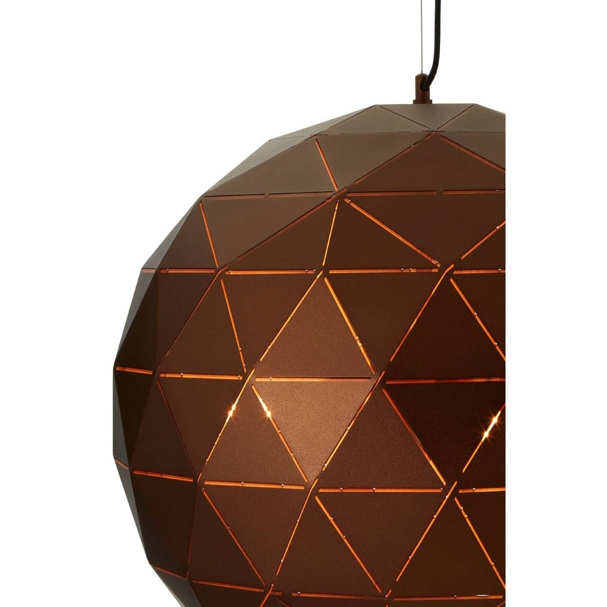 Mateo Large Coffee Finish Pendant Light.
