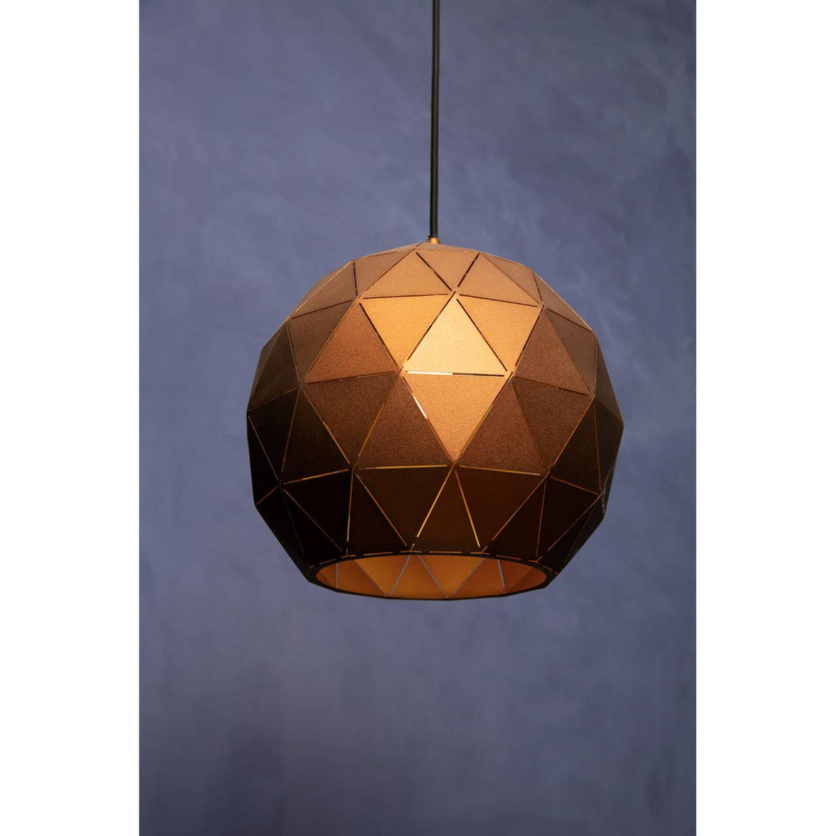 Mateo Large Coffee Finish Pendant Light.