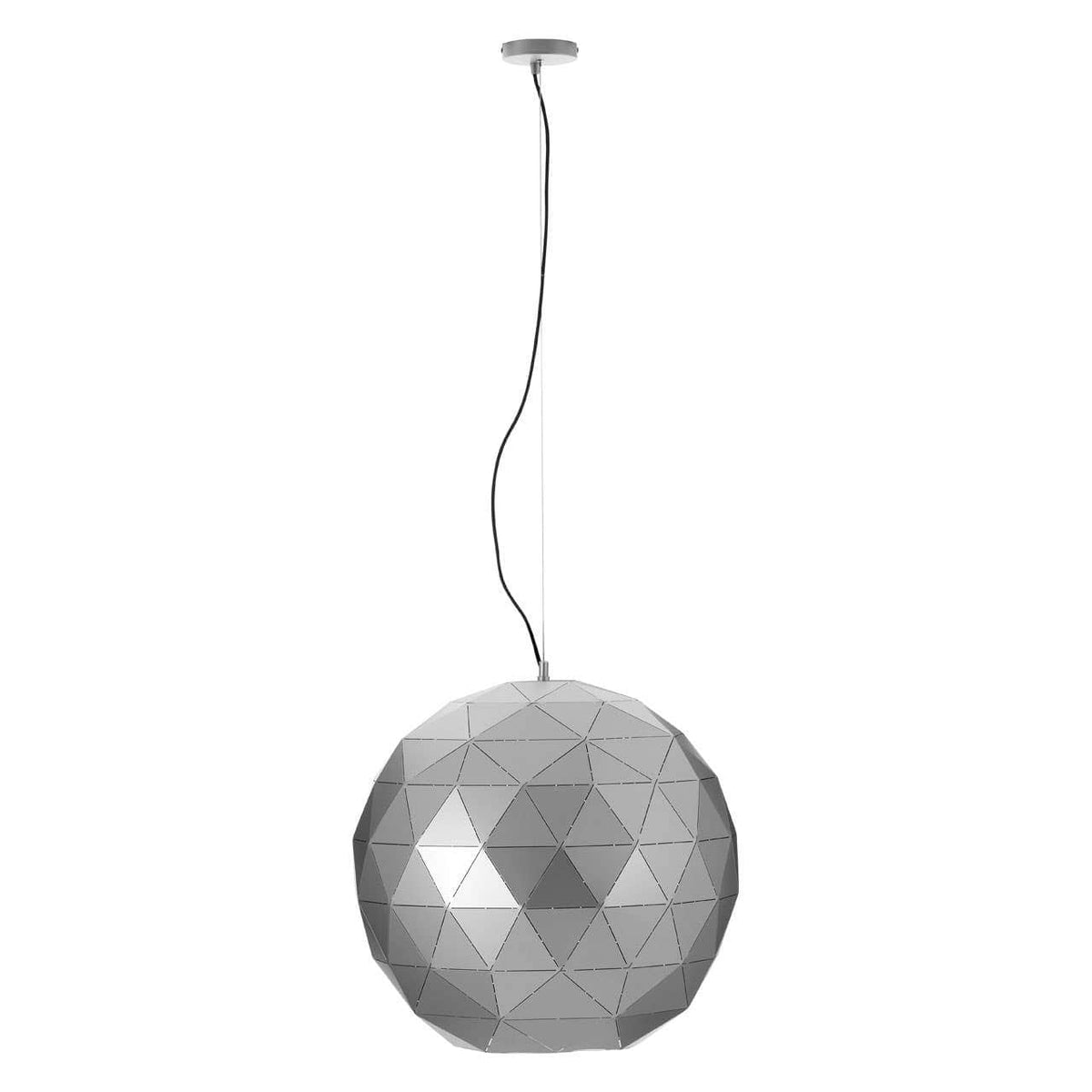 Mateo Large Silver Finish Pendant Light.