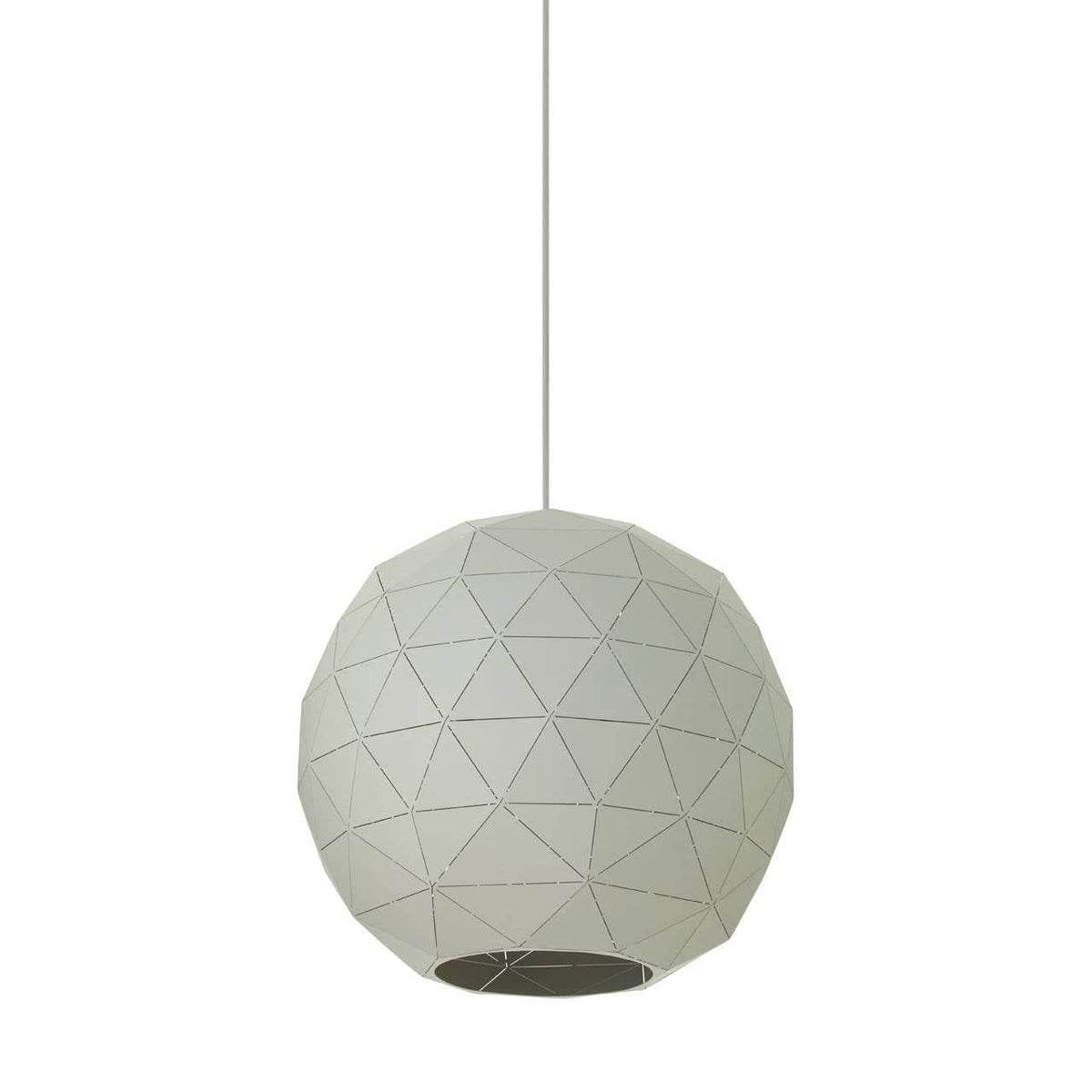 Mateo Large White Pendant Light.