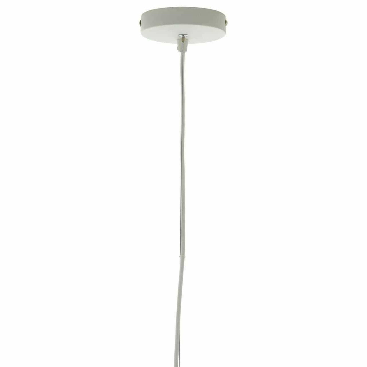 Mateo Large White Pendant Light.