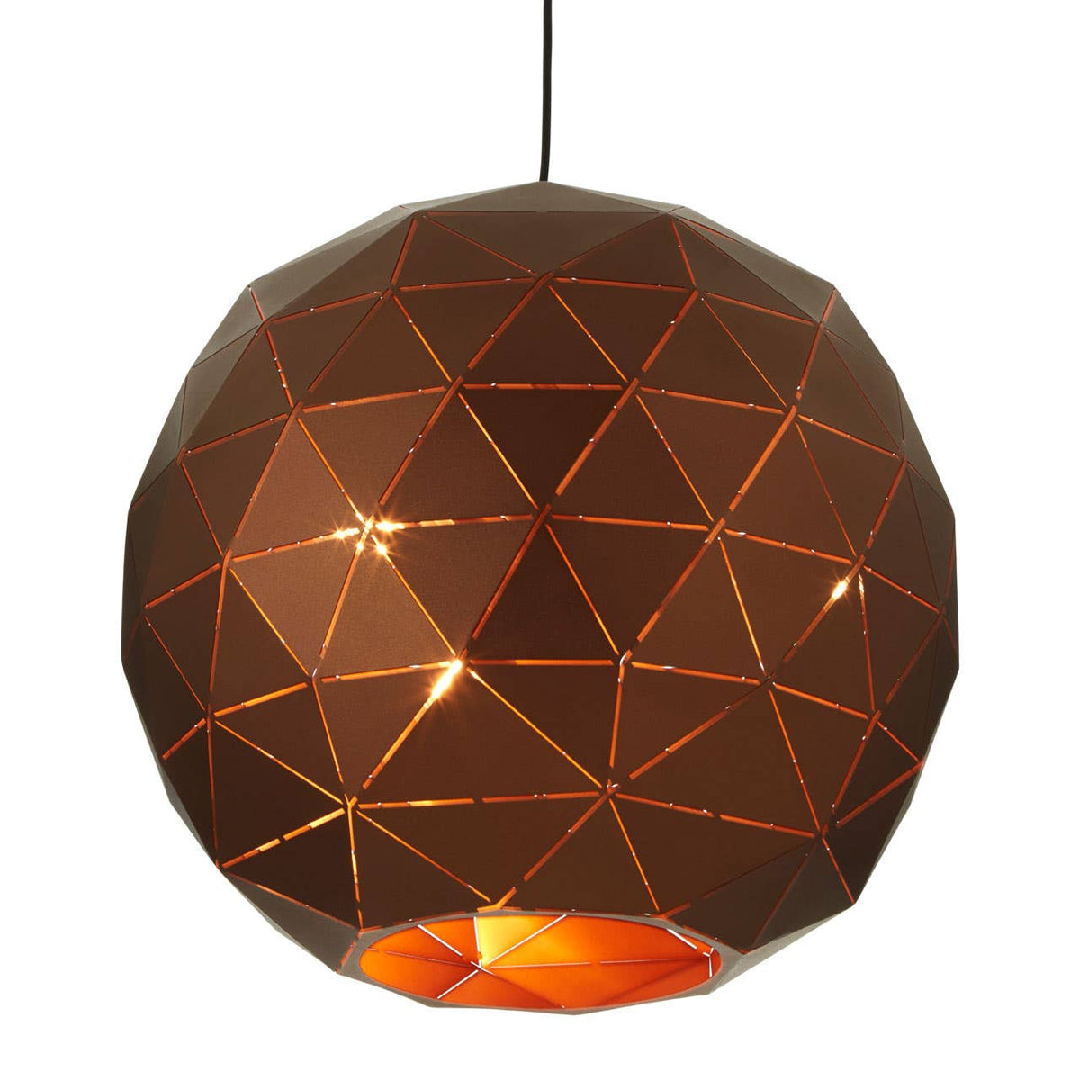 Mateo Medium Coffee Finish Pendant Light.