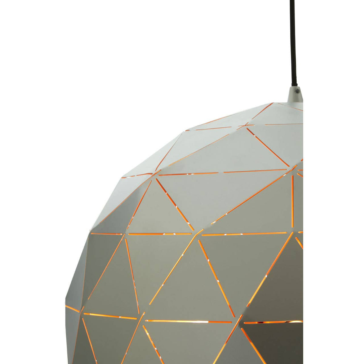 Mateo Medium Silver Finish Pendant Light.