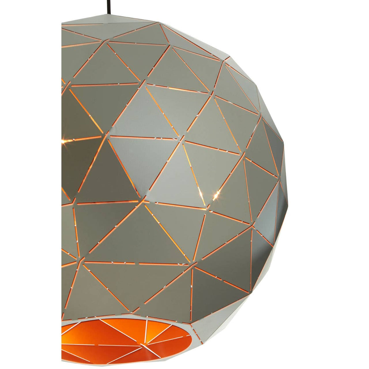 Mateo Medium Silver Finish Pendant Light.