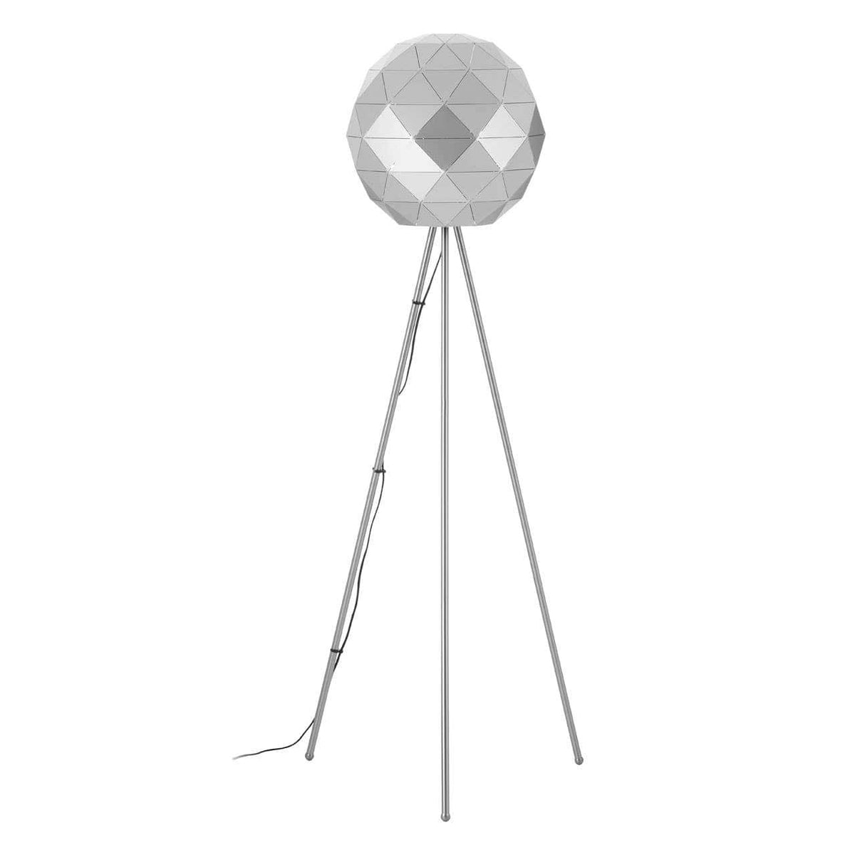 Mateo Silver Finish Floor Lamp.