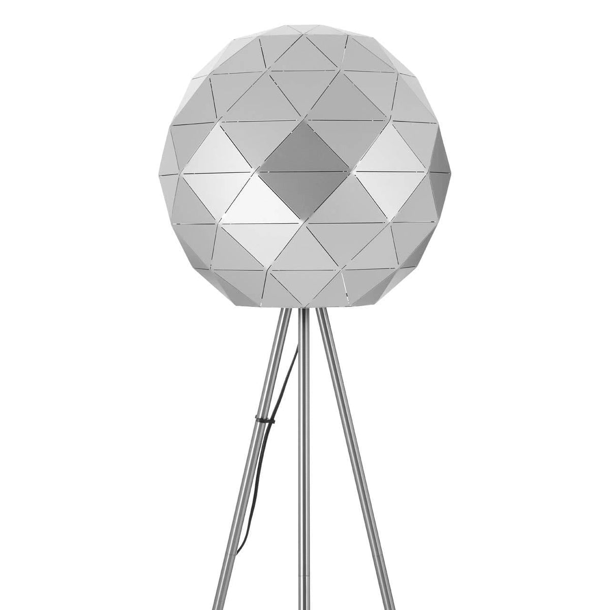 Mateo Silver Finish Floor Lamp.