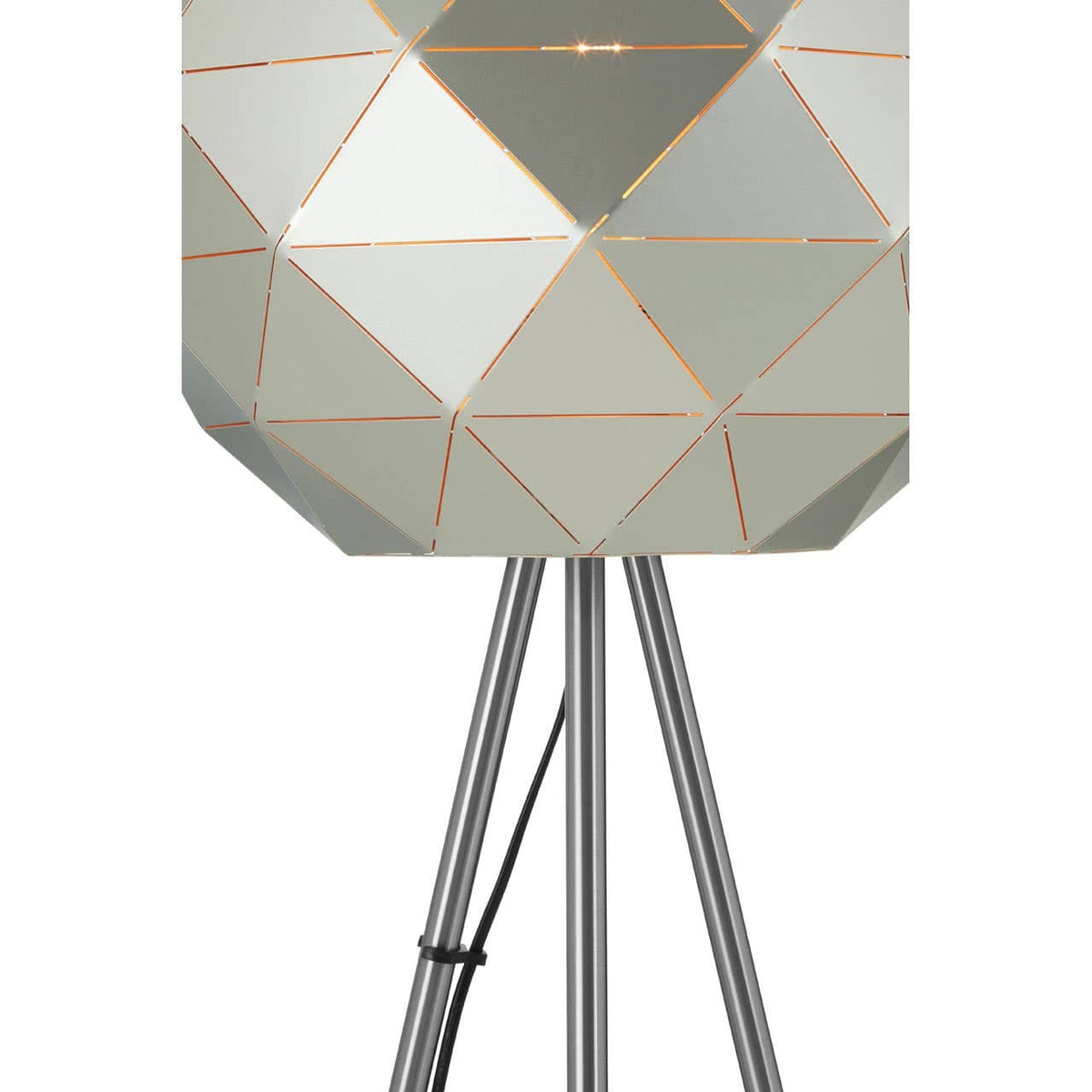 Mateo Silver Finish Floor Lamp.
