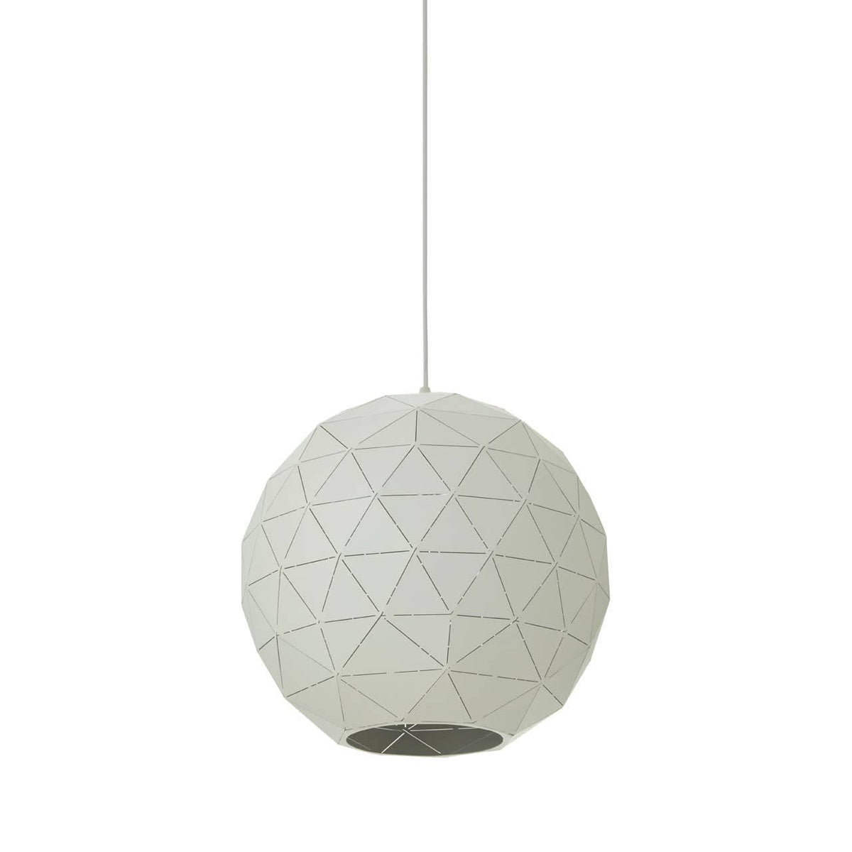 Mateo Small White Pendant Light.