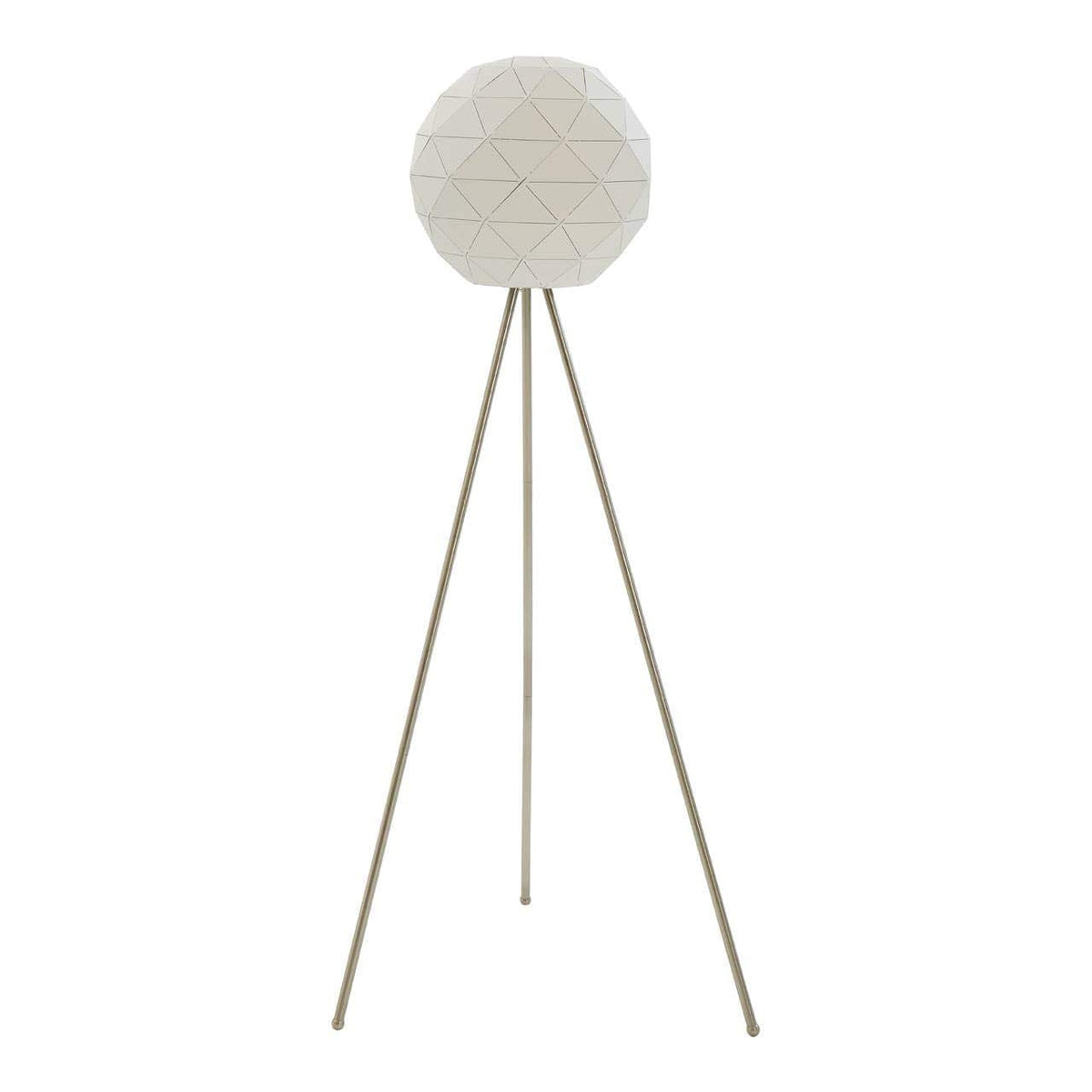 Mateo White Finish Floor Lamp.