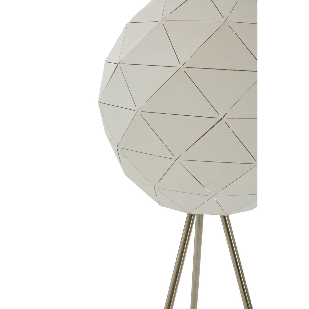 Mateo White Finish Floor Lamp.