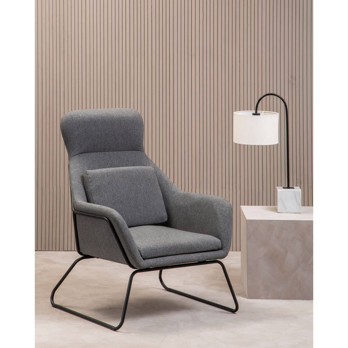 Murdoch Curved Table Lamp.