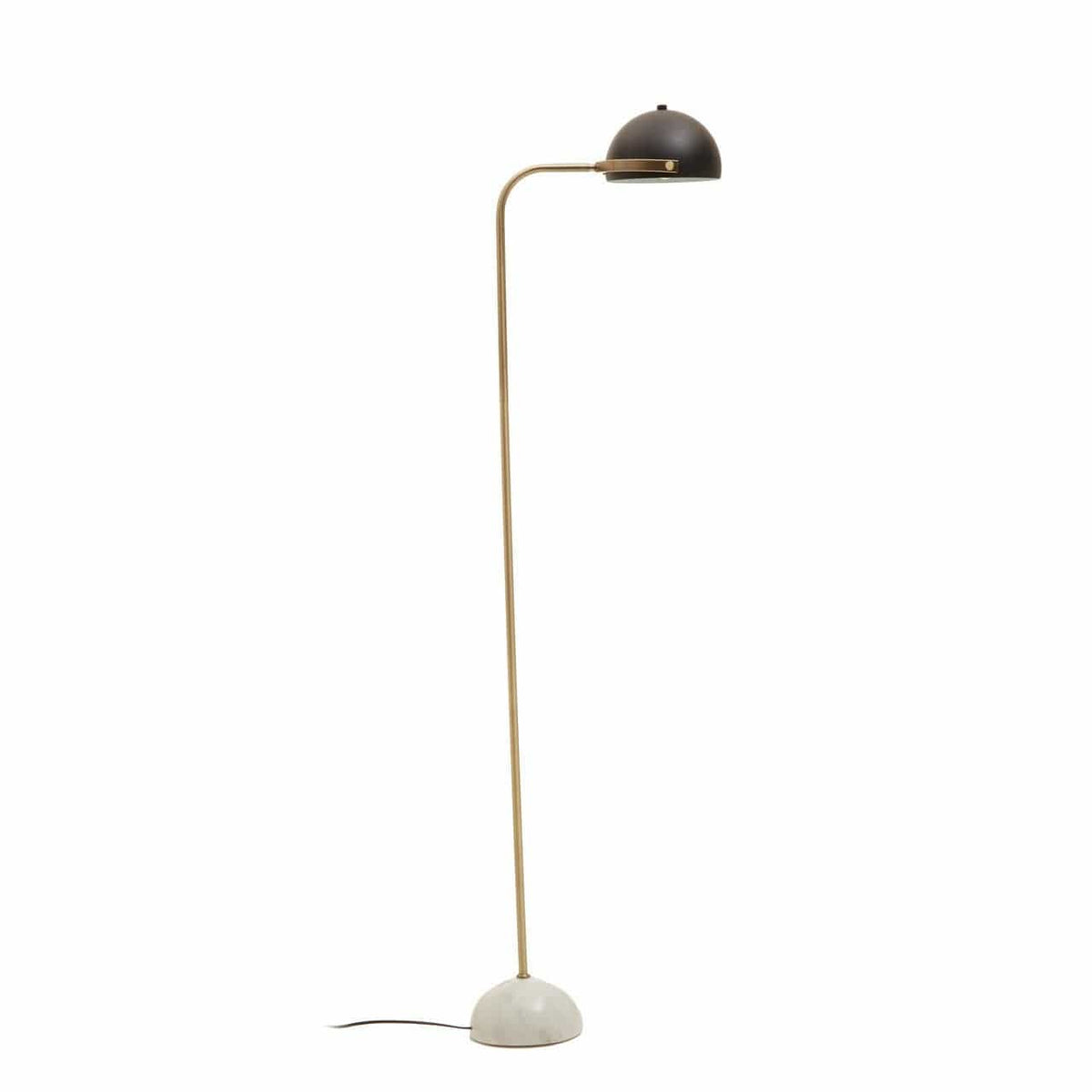 Murdoch Floor Lamp With Black Shade.