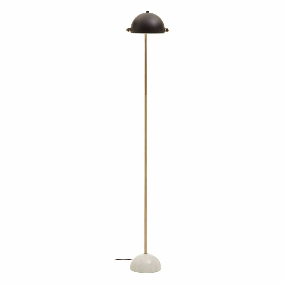 Murdoch Floor Lamp With Black Shade.