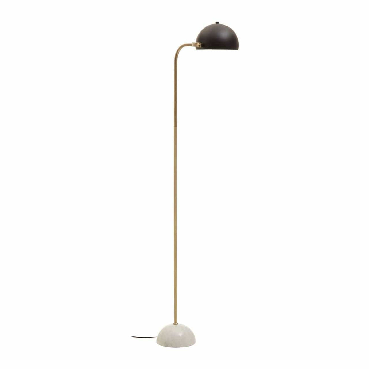 Murdoch Floor Lamp With Black Shade.