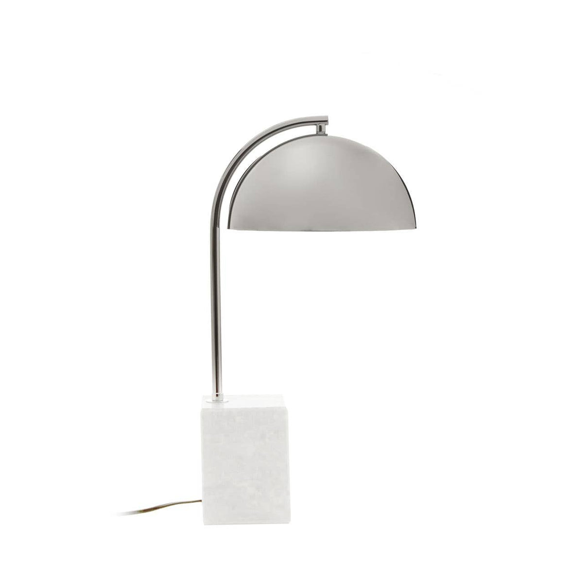 Murdoch Table Lamp With Chrome Shade.