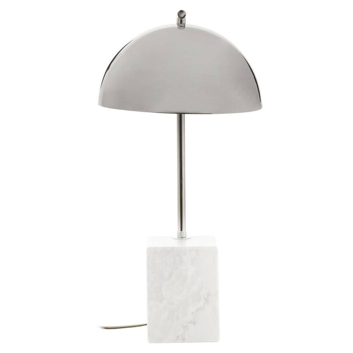 Murdoch Table Lamp With Chrome Shade.