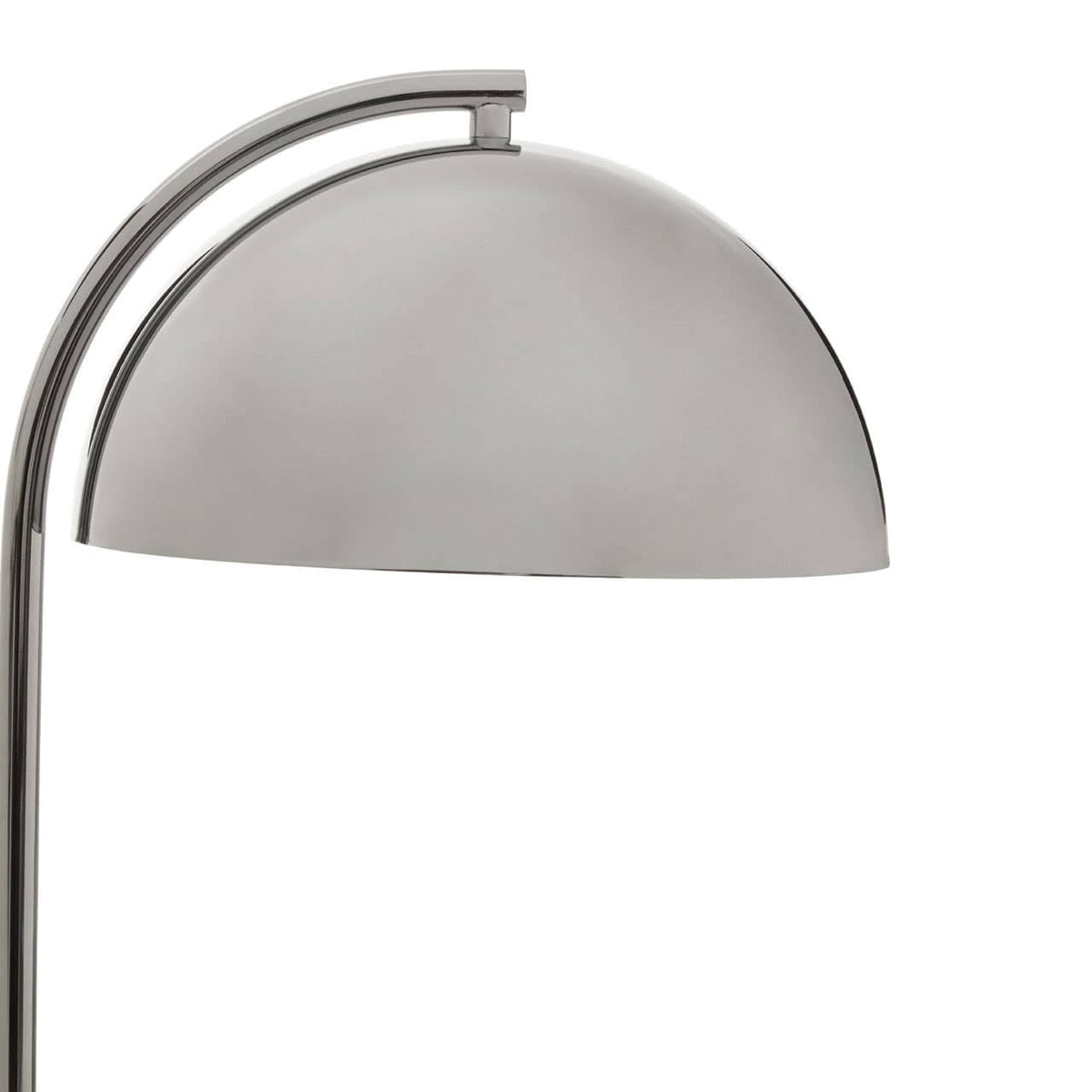 Murdoch Table Lamp With Chrome Shade.