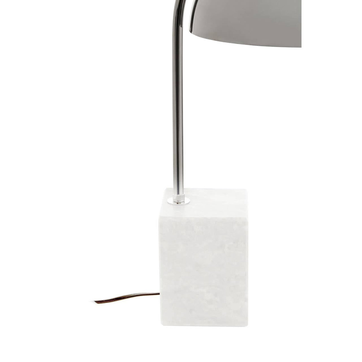 Murdoch Table Lamp With Chrome Shade.