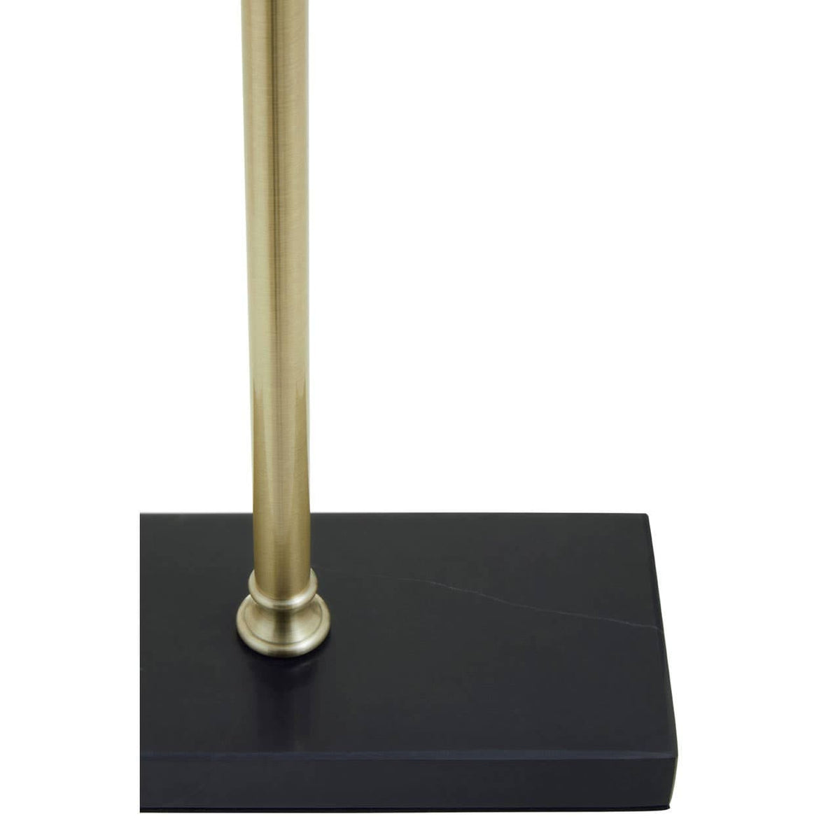 Newton Brass Finish Desk Lamp.