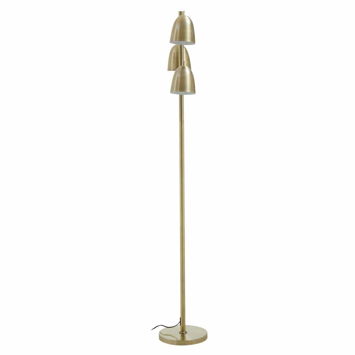 Newton Brass Finish Floor Lamp.
