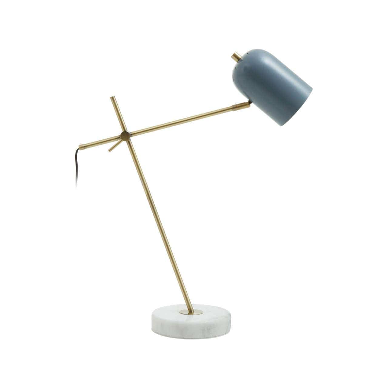 Noosa & Co. Lighting Newton Grey Shade Desk Lamp House of Isabella UK