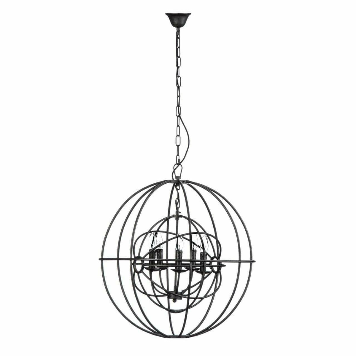 Orbital 5 Arm Round Pendant Light.