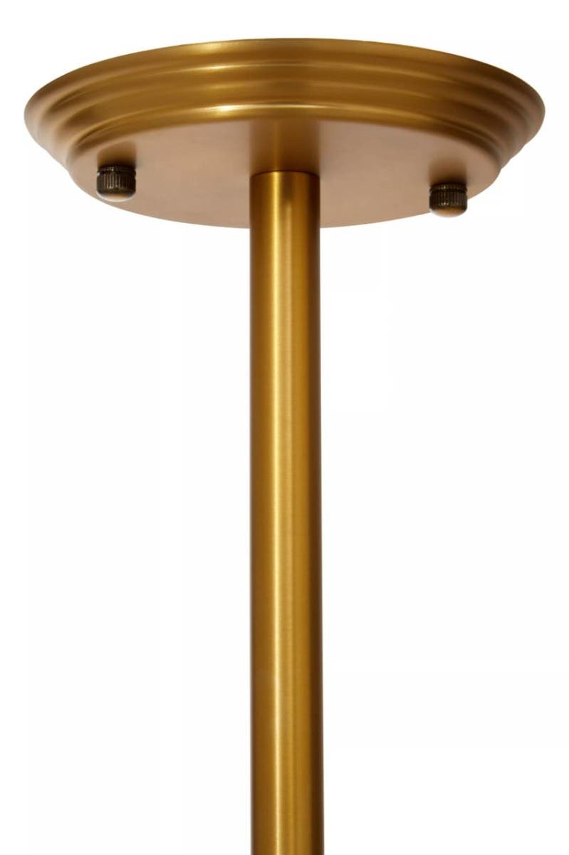 Orko Brass And Black Metal Pendant Light.