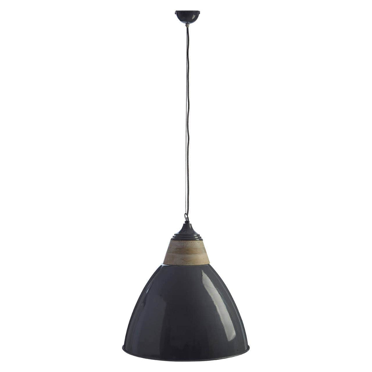 Oslo Grey Extra Large Pendant Light.
