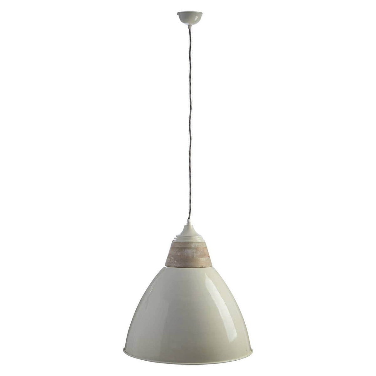 Oslo White Extra Large Pendant Light.