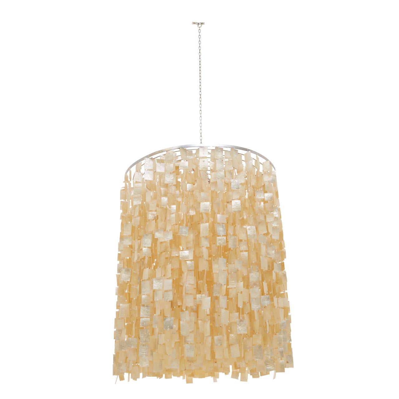 Noosa & Co. Lighting Palu Natural And Gold Shade Pendant House of Isabella UK