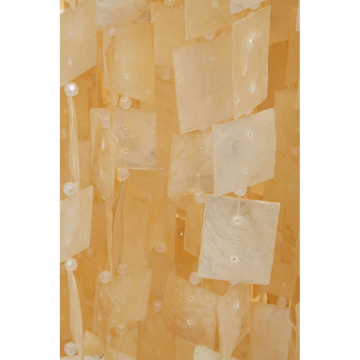 Palu Natural And Gold Shade Pendant.