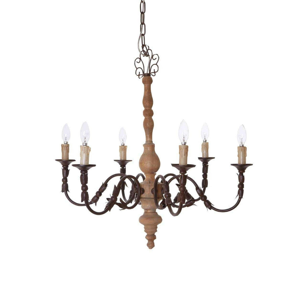 Paulette 6 Arm Chandelier.