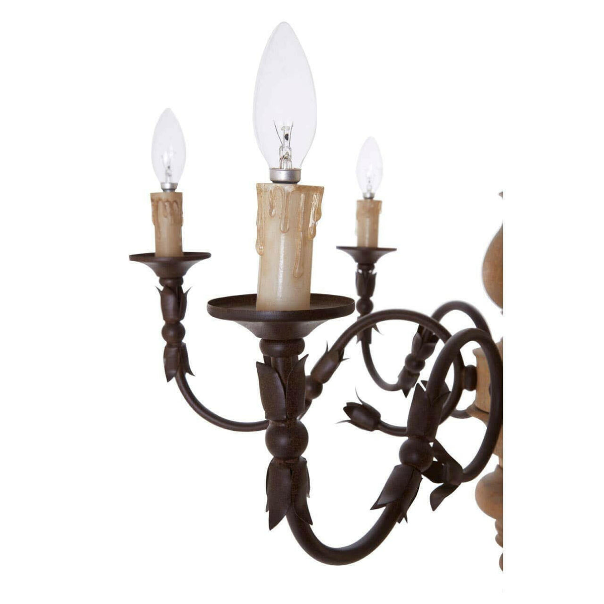Paulette 6 Arm Chandelier.