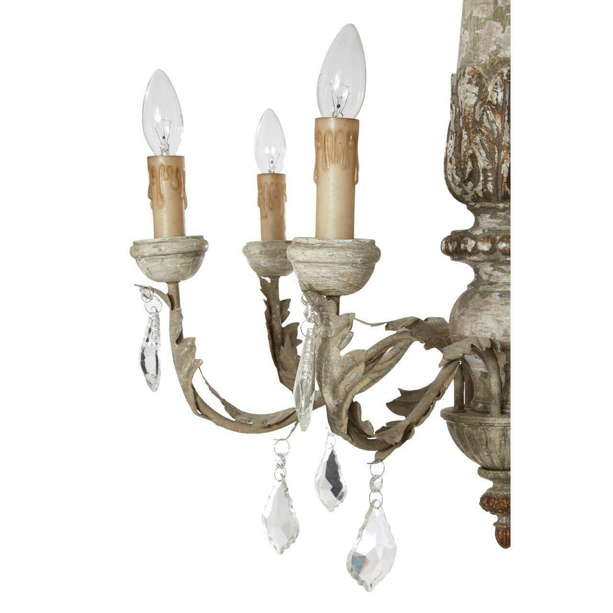 Pavatti 6 Arm Chandelier.