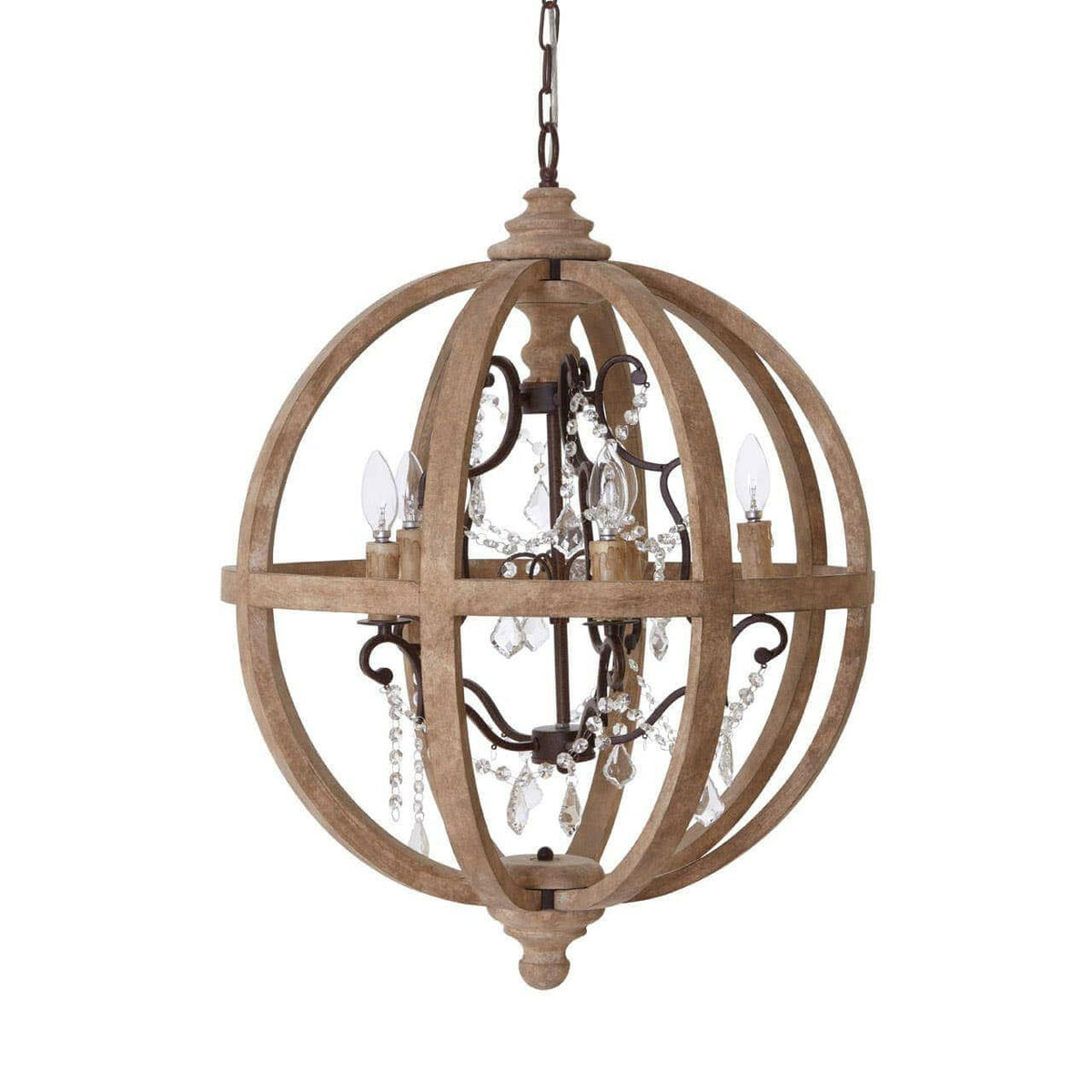 Pia 5 Arm Chandelier.