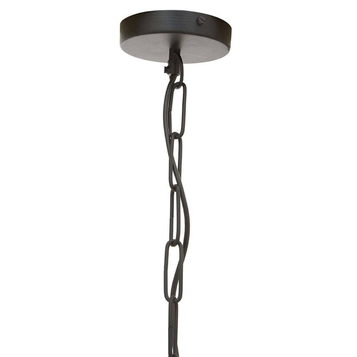 Preston Antique Black Pendant Light.