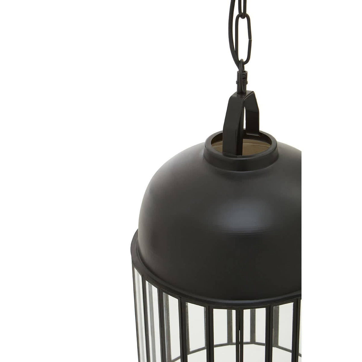 Preston Antique Black Pendant Light.