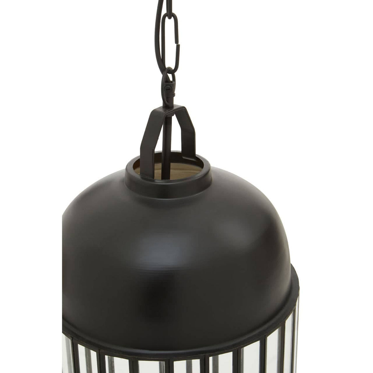 Preston Antique Black Pendant Light.