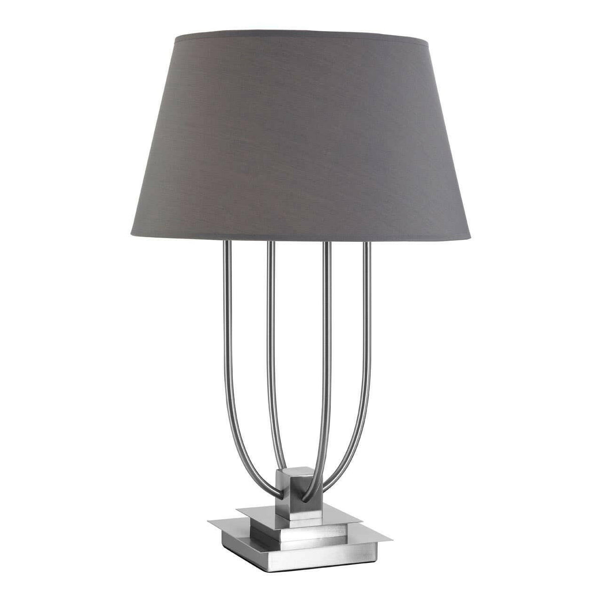 Regents Park Grey Shade Table Lamp.