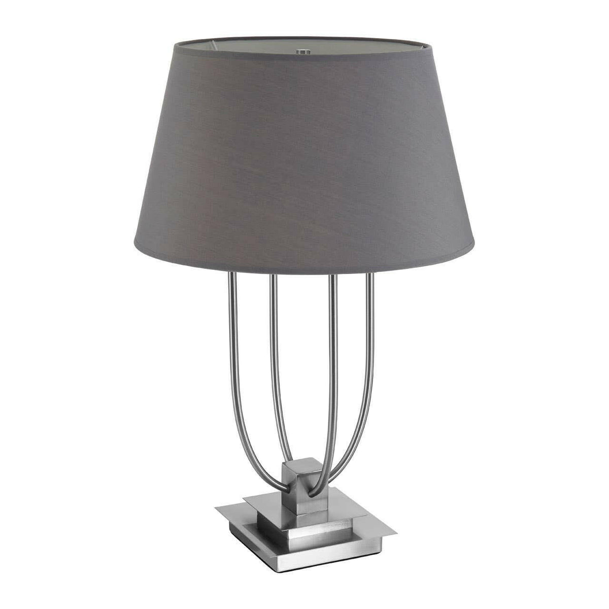 Regents Park Grey Shade Table Lamp.
