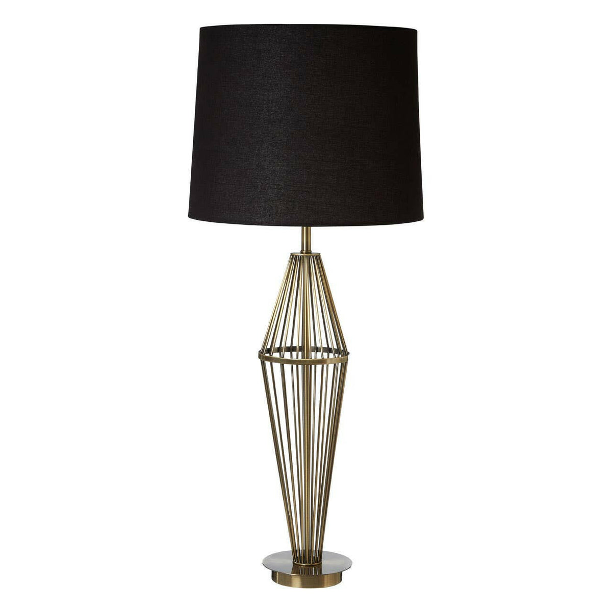 Reginald Antique Brass Table Lamp.