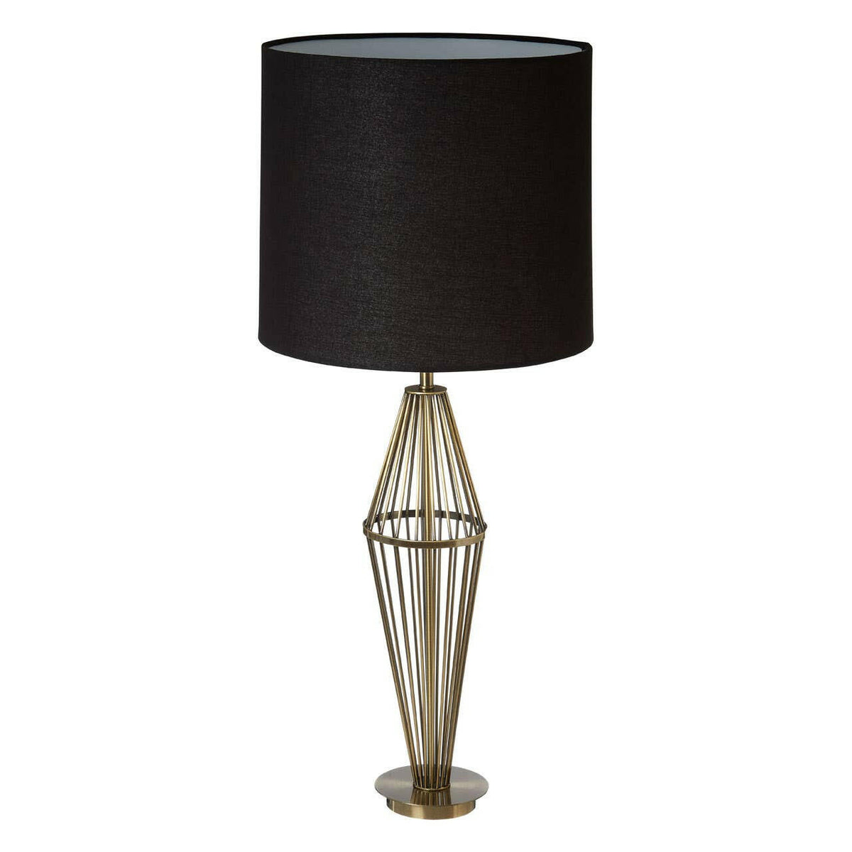 Reginald Antique Brass Table Lamp.