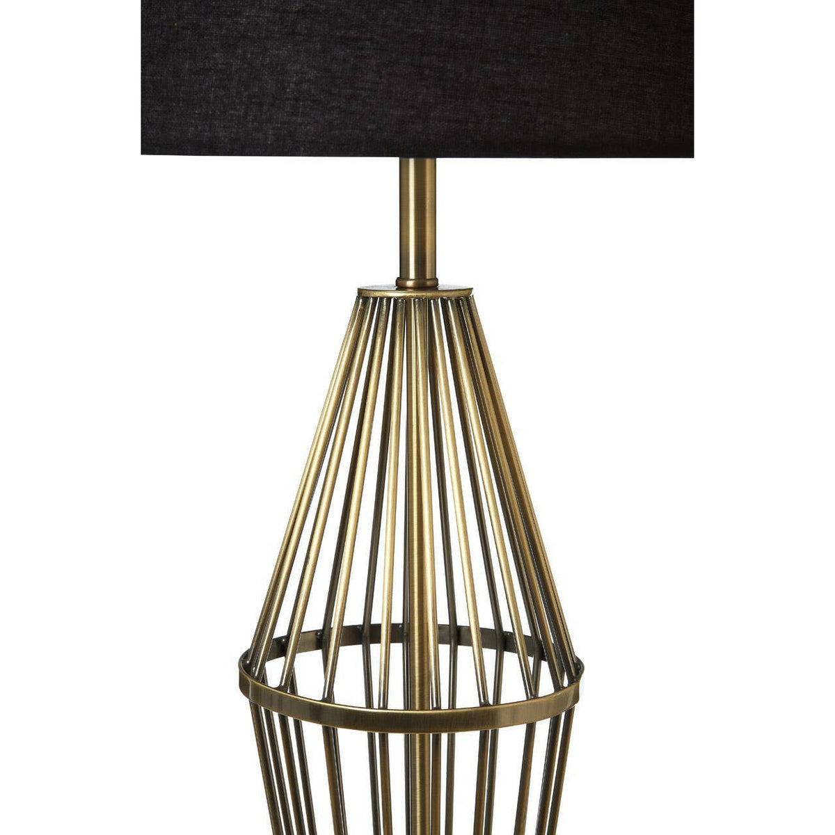 Reginald Antique Brass Table Lamp.